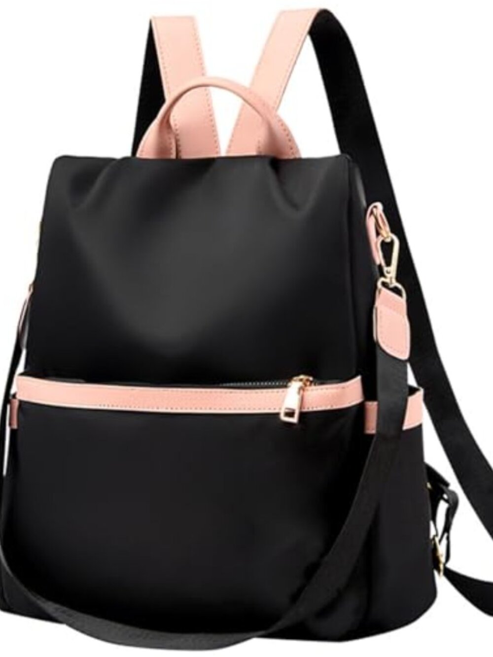 Oxford Cloth Anti Theft Backpack Purse Convertible Shoulder Bag Travel